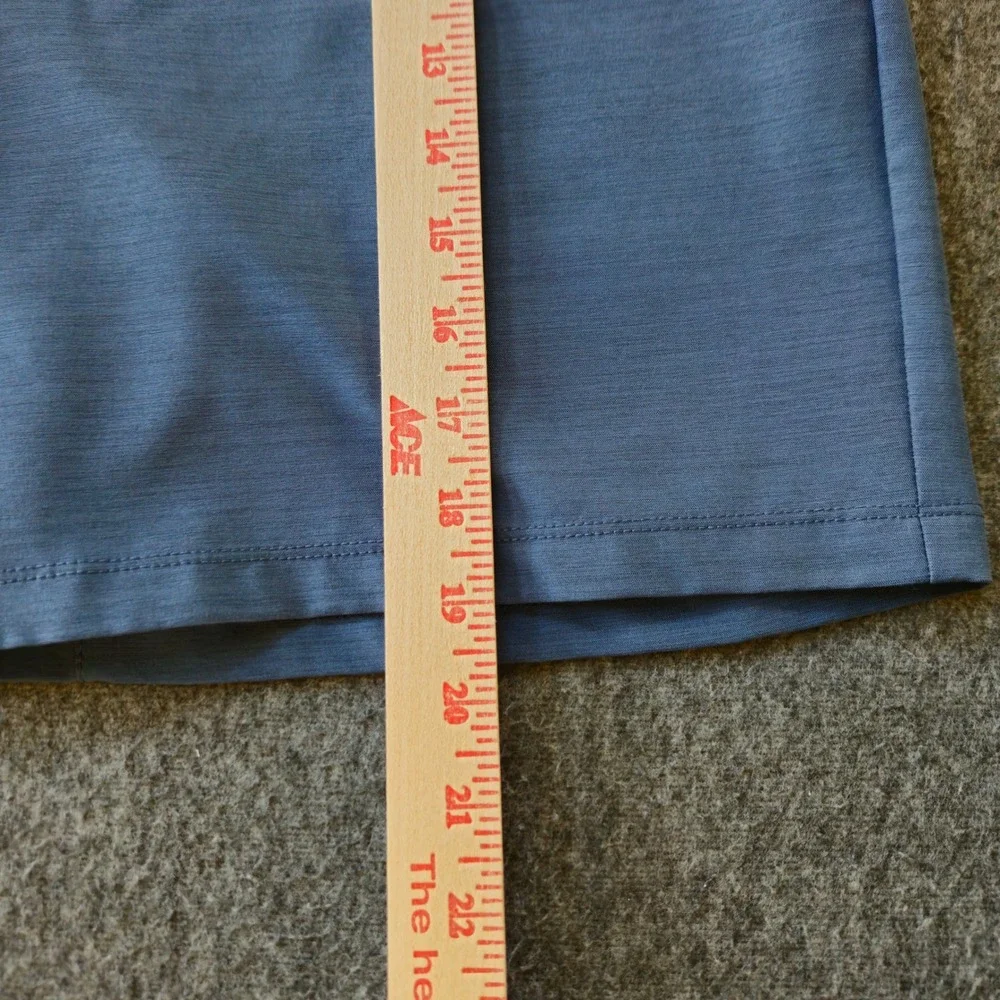 BYLT Kinetic Short Mens XXL Navy Performance Activewear EUC Wicking Golfcore